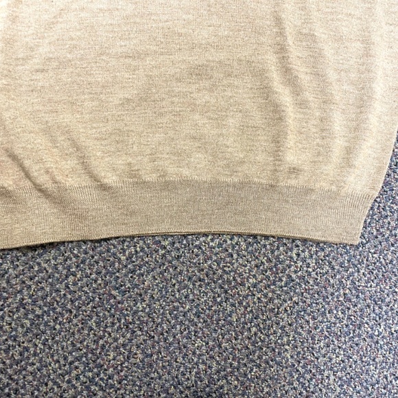 Joseph & Lyman Men’s Tan Wool Sweater Size XL - Picture 3 of 11